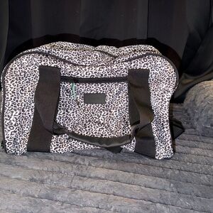 Leopard Print vooray gym/duffel Bag